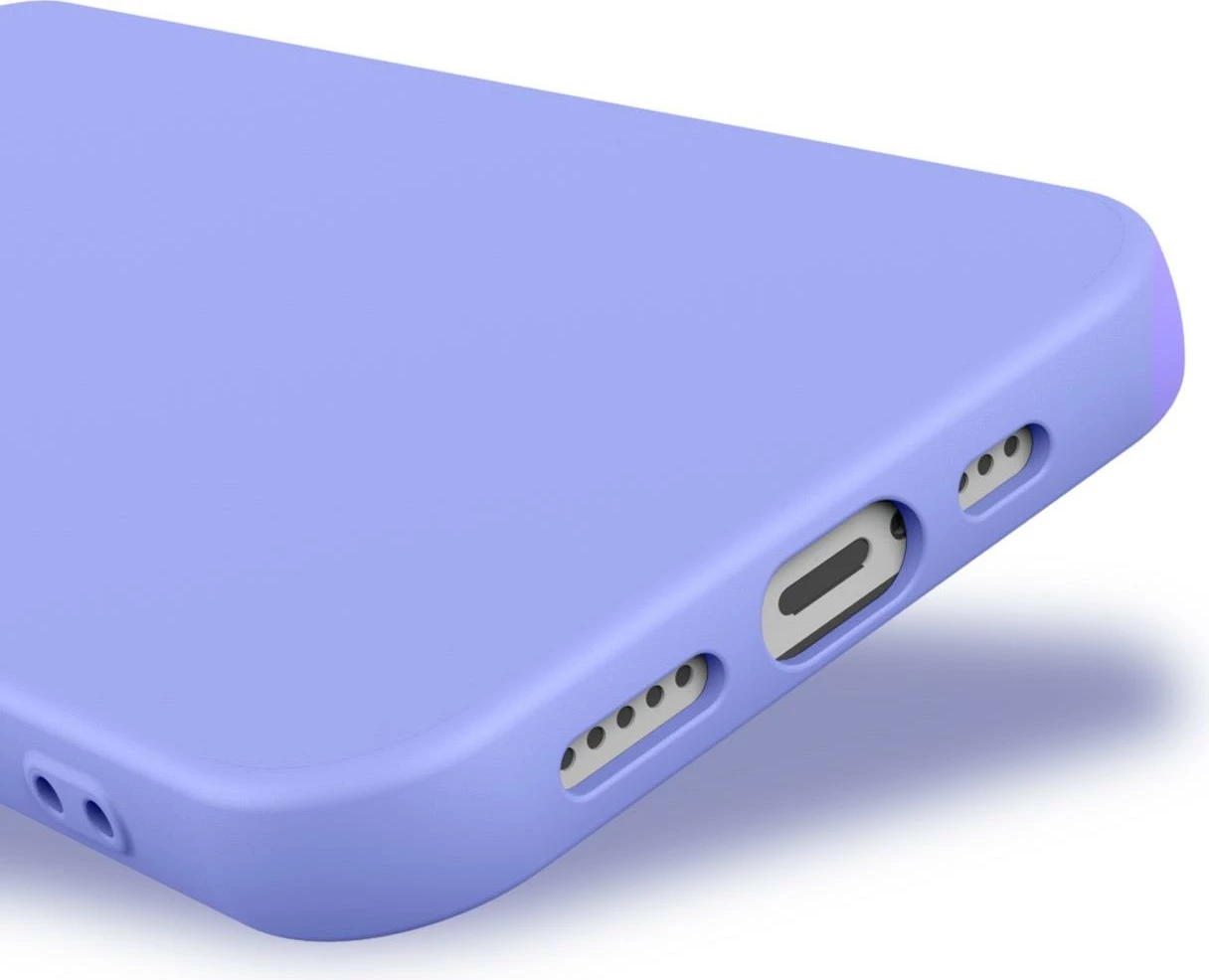 Mbështjellës silikon për iPhone 14 Plus Hurtel, mint green