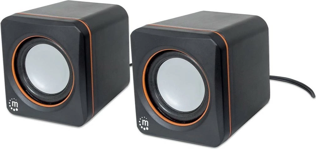 Zëra stereo MANHATTAN 2600 Series, 2x3W, USB, 3.5mm, i zi