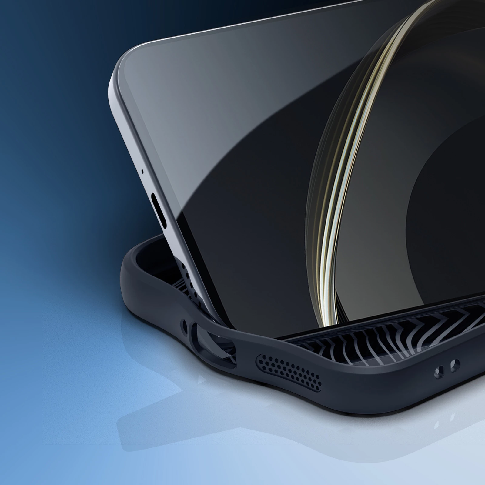 Mbështjellës Dux Ducis Aimo për Huawei Nova 12, zi