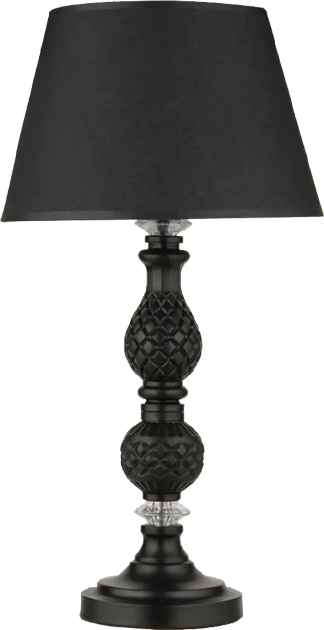 Llambë tavoline FH1, e zezë, Φ30x55