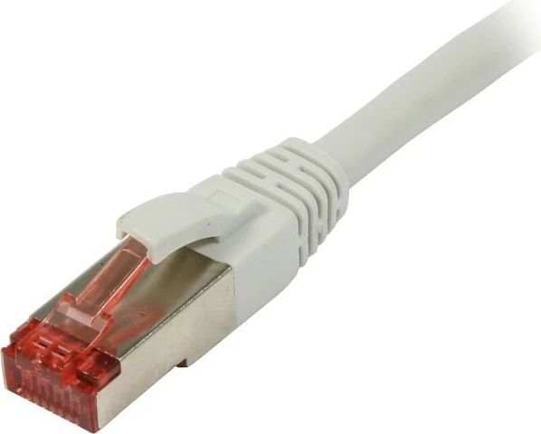Kabllo rrjeti Synergy21 RJ45 Cat6 0.15m, S/FTP Superflex, gri