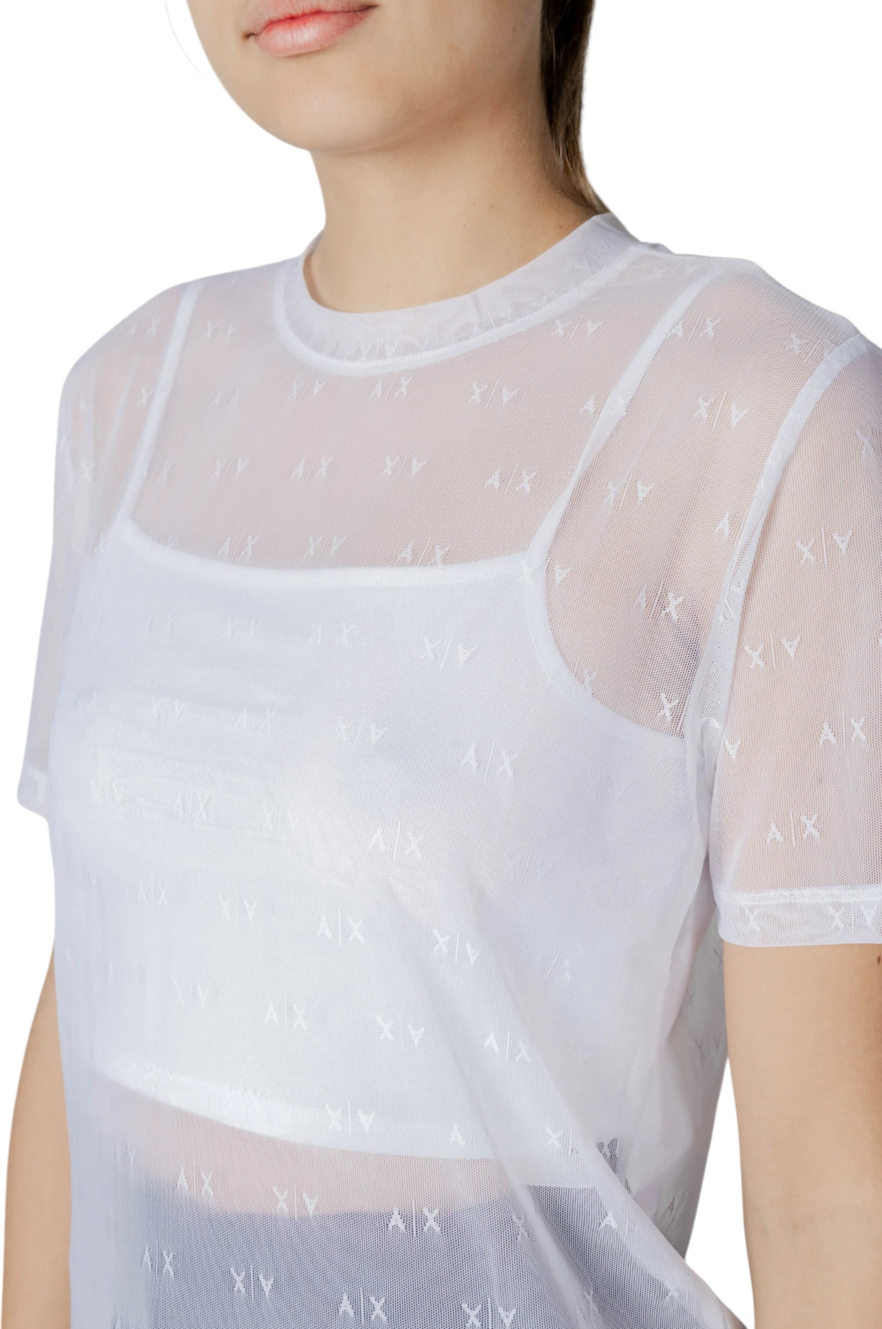 Maicë për femra Armani Exchange XW000533 AF13192, e bardhë [Madhësia: S]