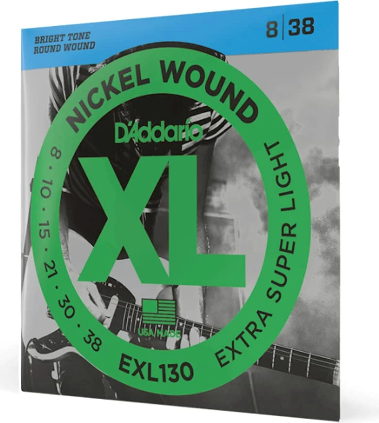 Tela për kitarë elektrike D’Addario EXL130, 8|38