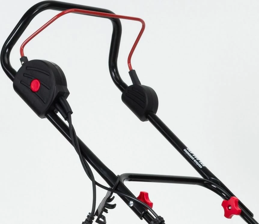 Kositëse bari elektrike NAC LE16-38-PB-KC 1600 W, 38 cm, kosh 45 L, gri/bardhë