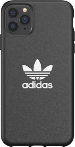 Mbështjellës Adidas OR Molded Case Basic për iPhone 11 Pro Max, zi dhe bardhë