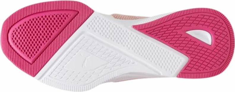 Atlete për fëmijë Puma, të bardha dhe rozë