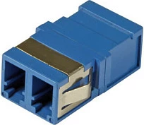 Adapter fibër optike EFB Elektronik LC-LC Duplex OS2, Single-Mode, blu