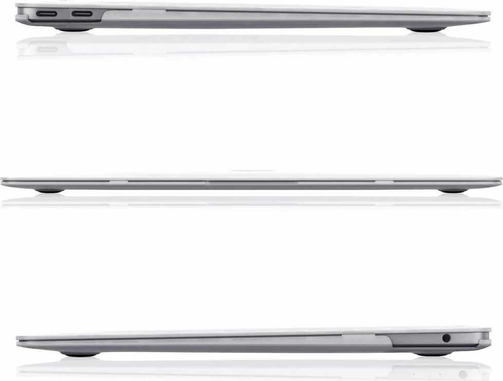 Mbështjellës Tech-Protect SmartShell për MacBook Air 13" M2/M3 2022-2024, gjysmë-transparent