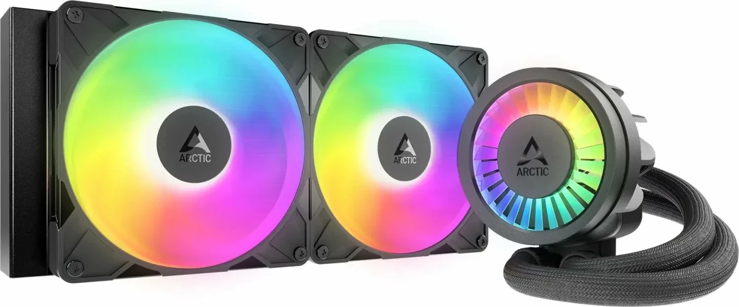 Ftohës uji AIO Arctic Liquid Freezer III Pro 280 A-RGB, radiator 280mm, 2x140mm PWM, ARGB, e zezë