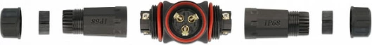 Konektor kabllo DeLOCK T-shape, 3 pin, IP68, 85-260 V, 4.5-7.5 mm, i zi