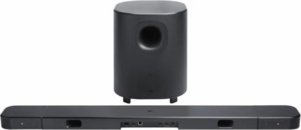 Soundbar sistem kinemaje në shtëpi JBL BAR 800 MK2 7.1, 780 W, subwoofer 10\", Dolby Atmos, altoparlantë rrethues të shkëputshëm pa kabllo, i zi, set