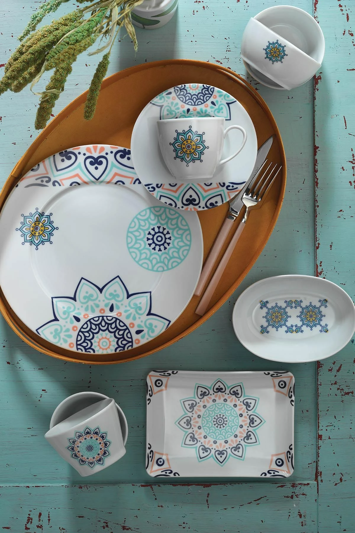 Set mëngjesi 32 pjesësh, Hermia Concept, LB32KH42010506