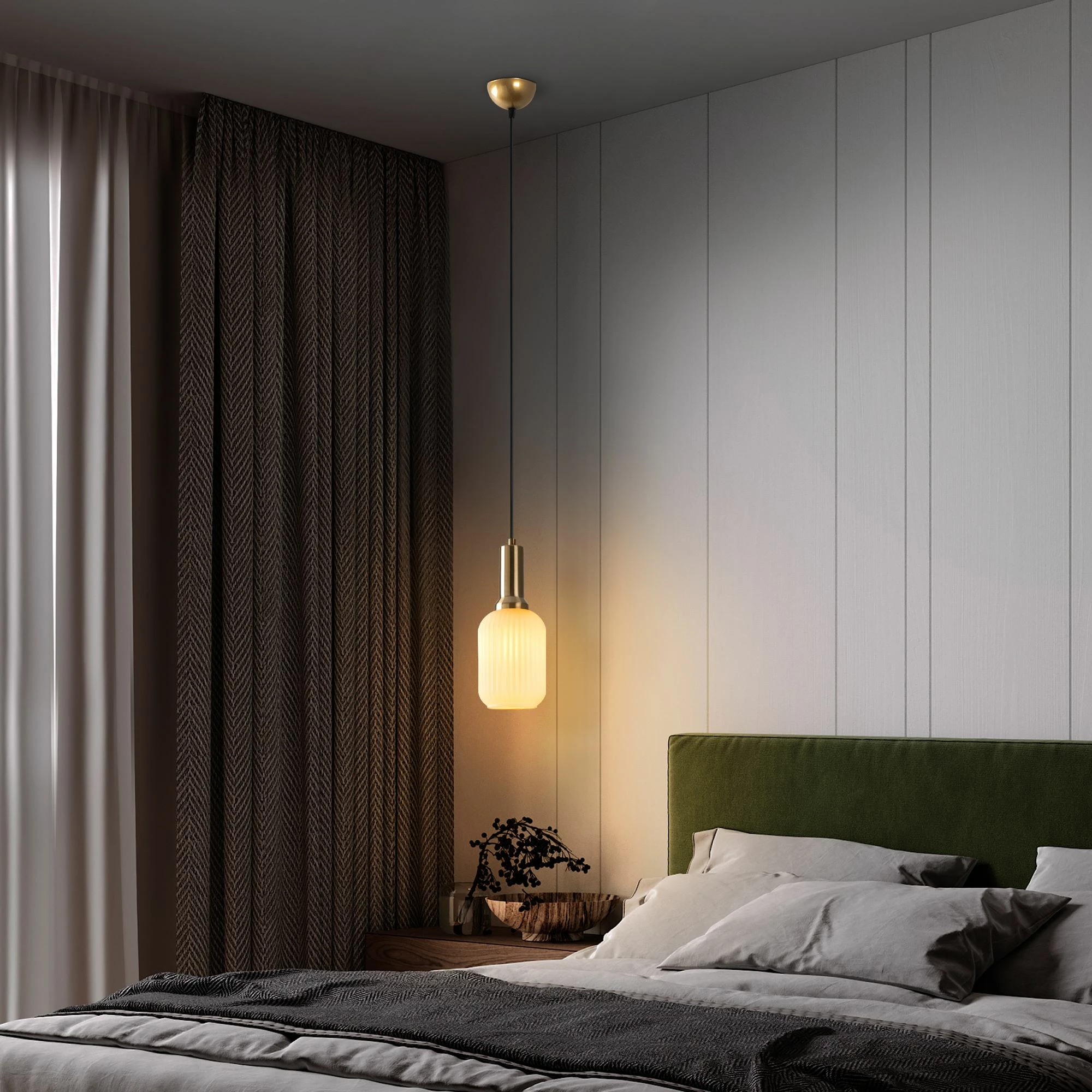 Llambë tavani Opviq, Asker - 15191, ngjyrë ari