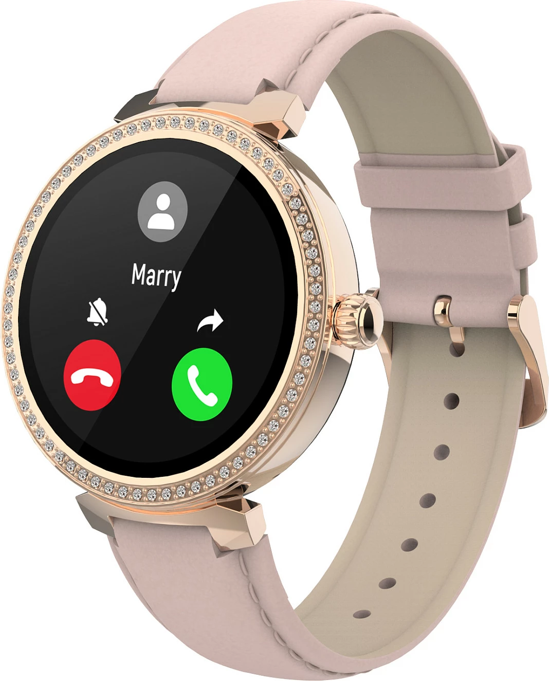 Smartwatch Denver SWC-342RO, 1.2" IPS Touchscreen, Bluetooth, rozë