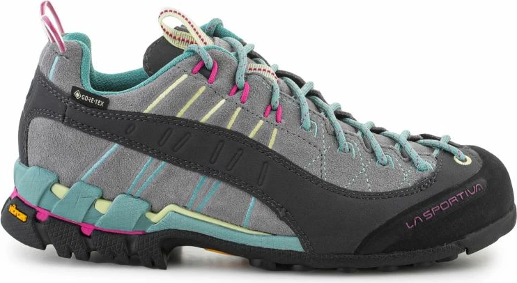Atlete qasje për femra La Sportiva Hyper Woman GTX ZFAS056G01E34, gri/juniper [Madhësia: 40.5]