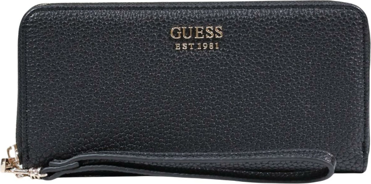 Portofol për femra Guess Brenton SLG LRG Zip Around SWPG96 48146, i zi
