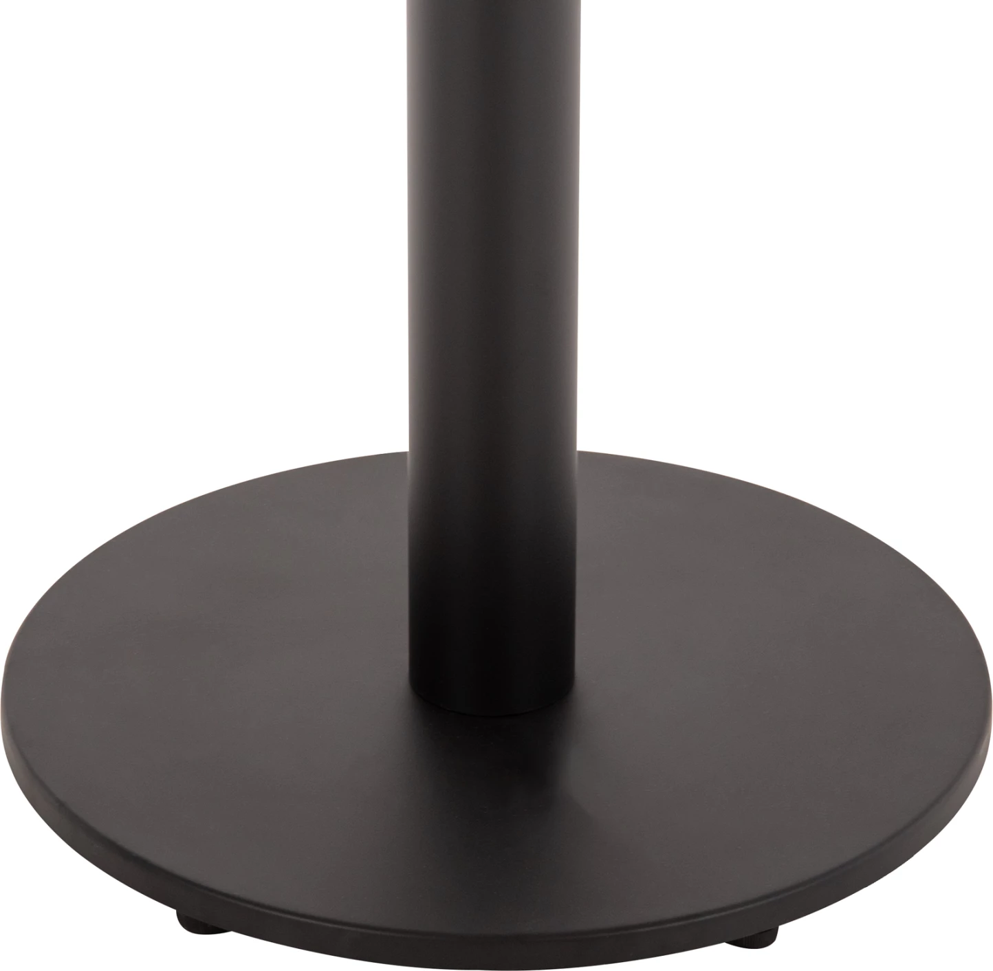 Bazë tavoline alumini, e zezë mat, FH476.01, 48x48 cm, Φ45x73H cm