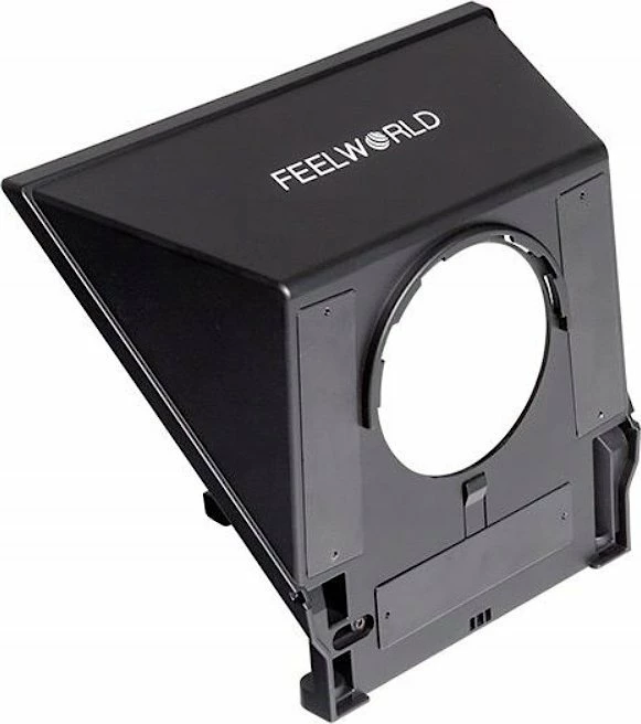 Teleprompter Feelworld TP2A 8\" me telekomandë Bluetooth, set adaptorë lente 8 copë, i zi