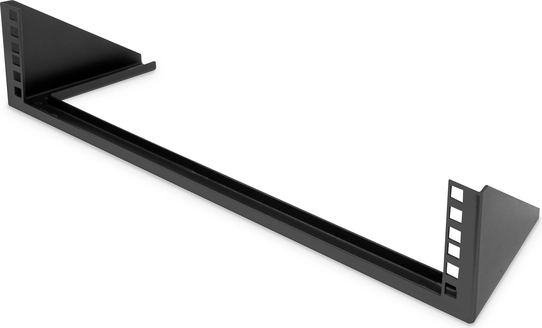 Mbajtëse murale Digitus 19 inç, 2U, e zezë