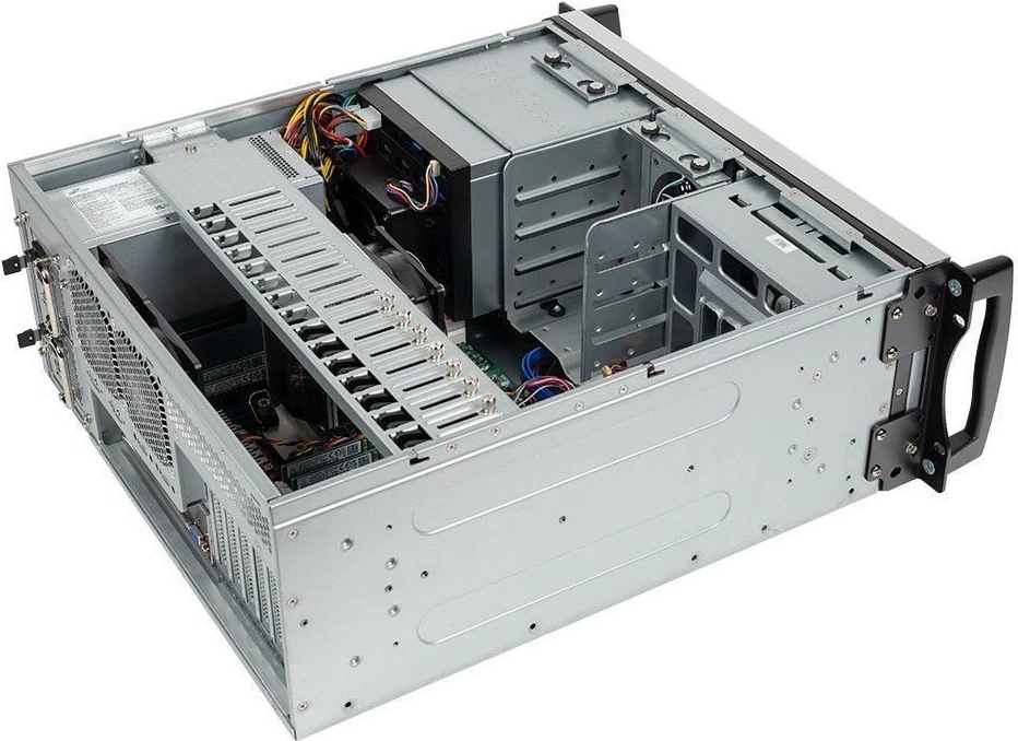 Server bluechip SERVERline R34301s, AMD EPYC 4124P, 32GB RAM, 2x480GB SSD, Rack 4HE