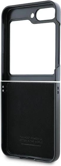 Mbështjellës BMW Carbon Blue Line për Samsung Galaxy Z Flip 6, i zi