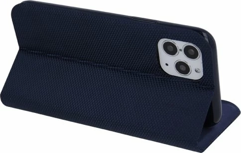 Mbështjellës ONASI Moon Flip Cover për iPhone 12 Pro Max, me mbyllje magnetike, xhep për kartelë, Blu