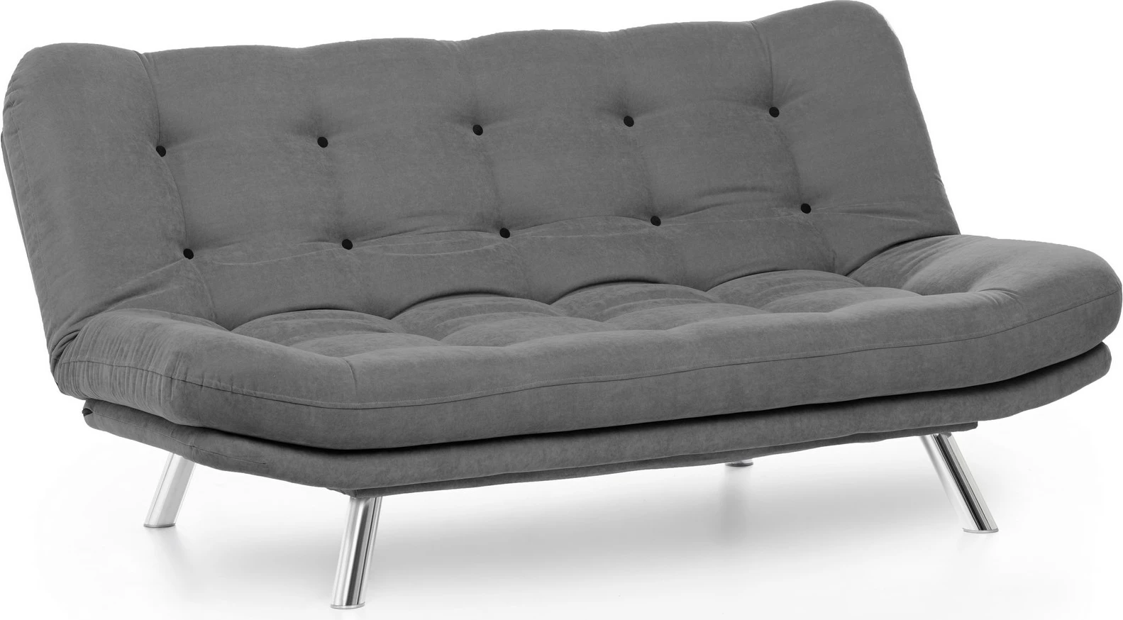Divan-krevat 3 vendësh, ngjyrë gri, Misa Sofabed