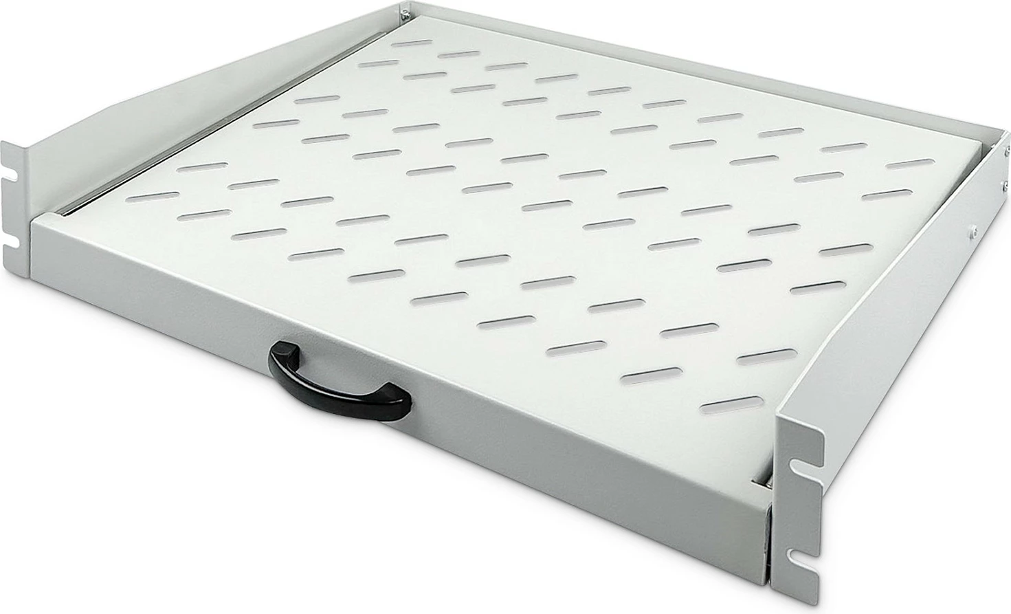Raft për kabinet rrjeti Digitus 2U, 19 inç, 30kg, gri