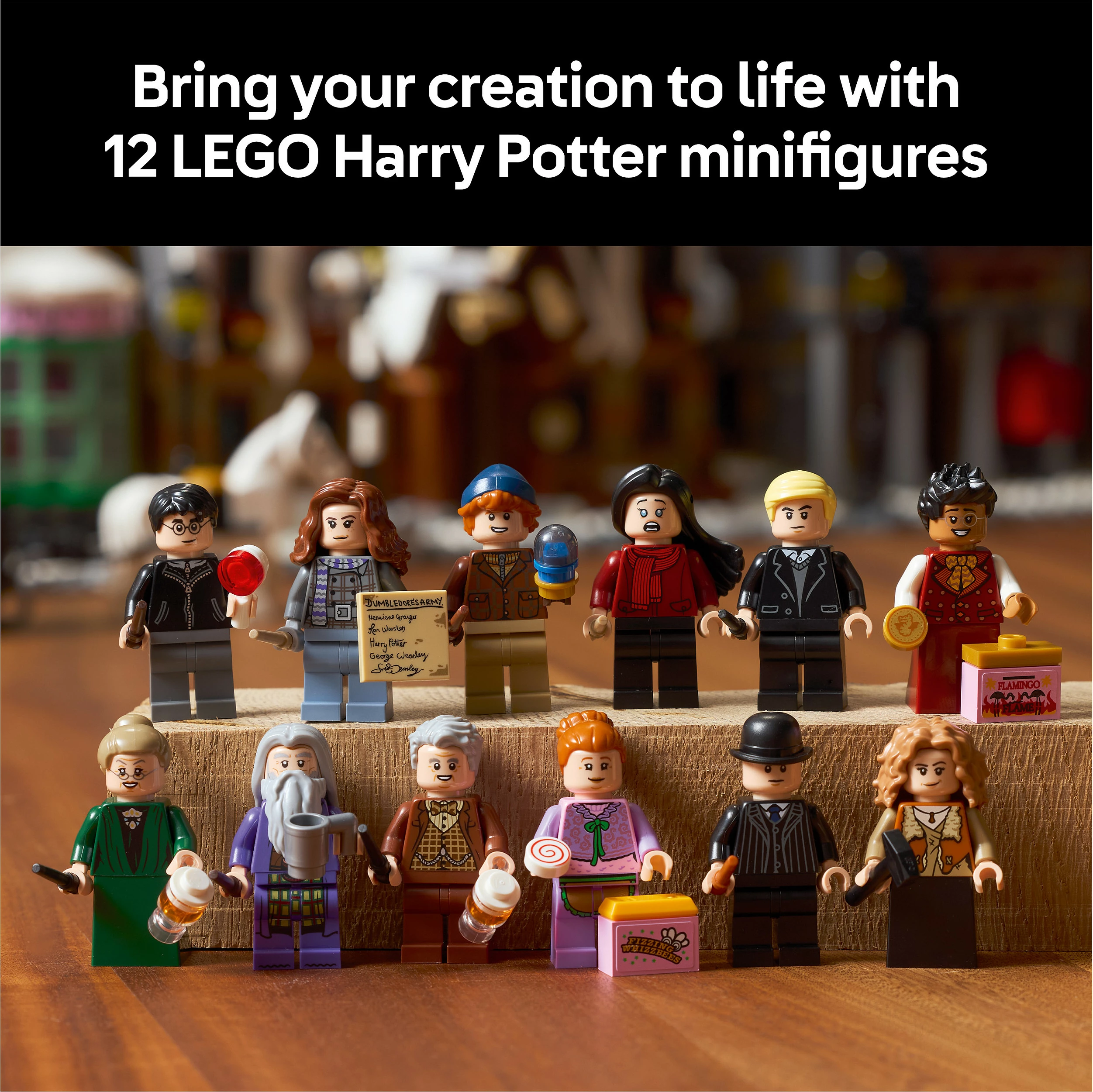 Set ndërtimi LEGO Harry Potter 76457 Hogsmeade Village (Collectors Edition), 3228 copë, 18+, multicolor