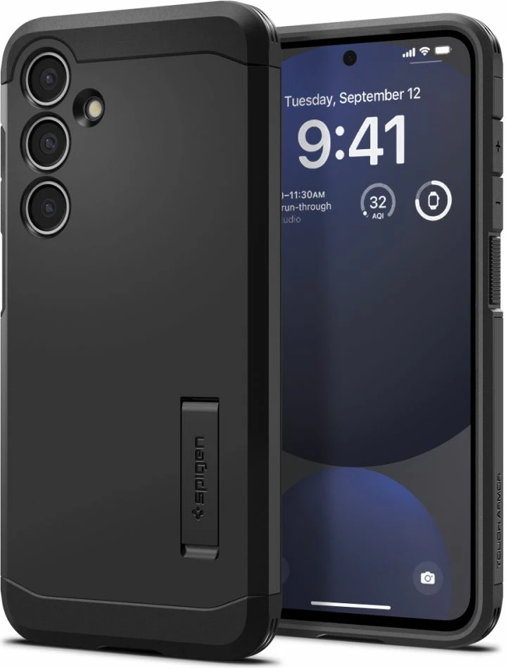 Mbështjellës Spigen Tough Armor për Samsung Galaxy S24 FE, Zi