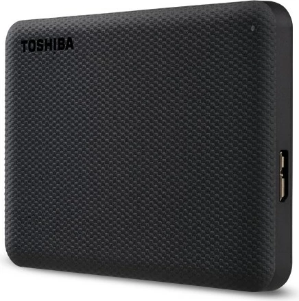 Hard disk i jashtëm Toshiba Canvio Advance 2TB, USB 3.2, i zi