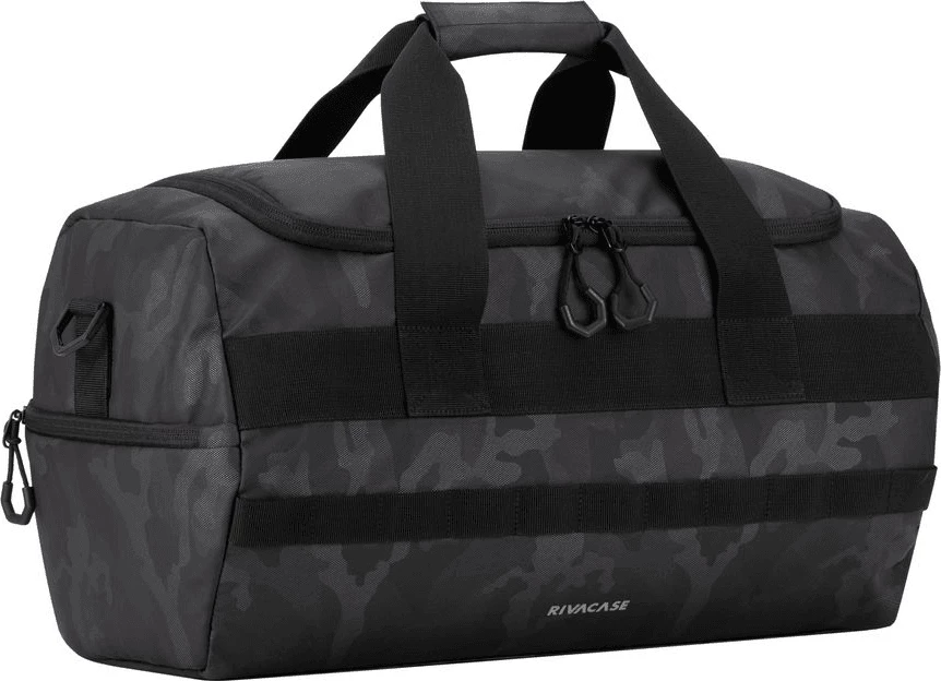 çantë sportive ushtarake RIVACASE Sherwood 7641 30L, rezistente ndaj ujit, Navy camo