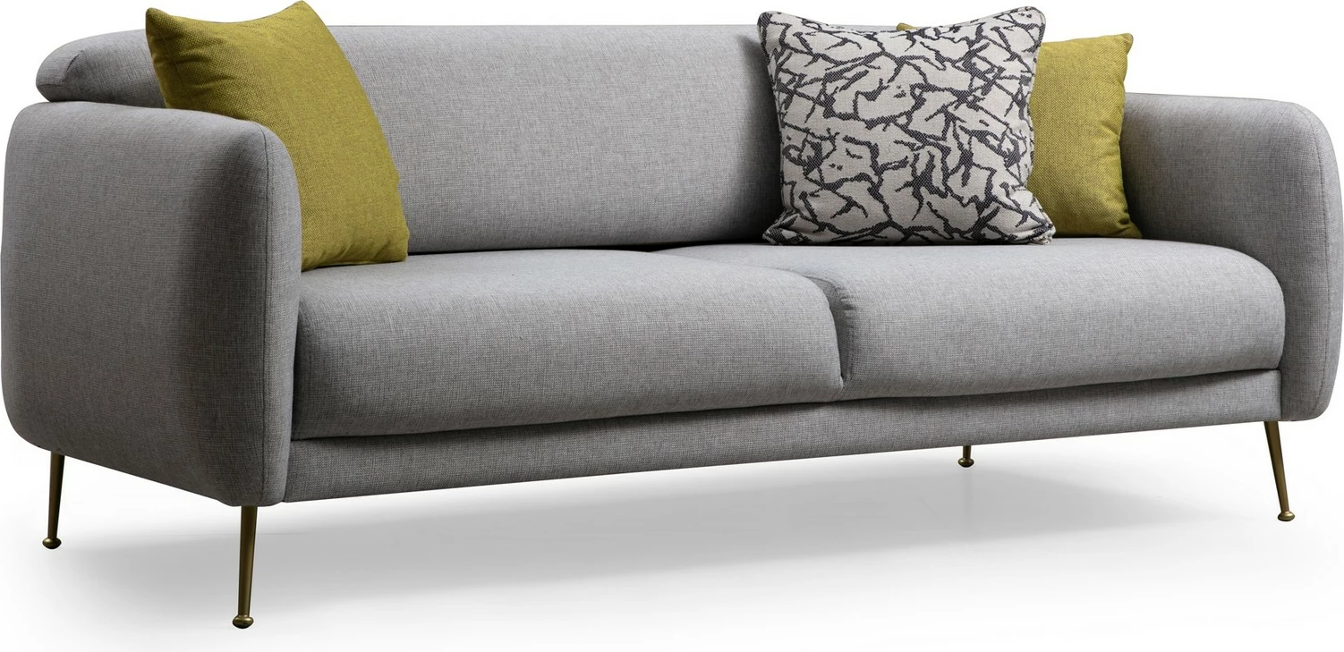 Divan-krevat treshe, ngjyrë gri, Atelier del Sofa Sevilla