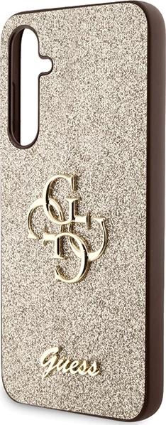 Mbështjellës Guess Glitter Script Big 4G për Samsung Galaxy S23 FE, TPU, Ari