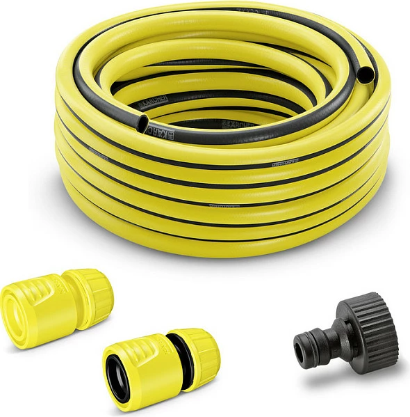 Set lidhës zorre për larës me presion Kärcher 1/2", 10 m, e verdhë