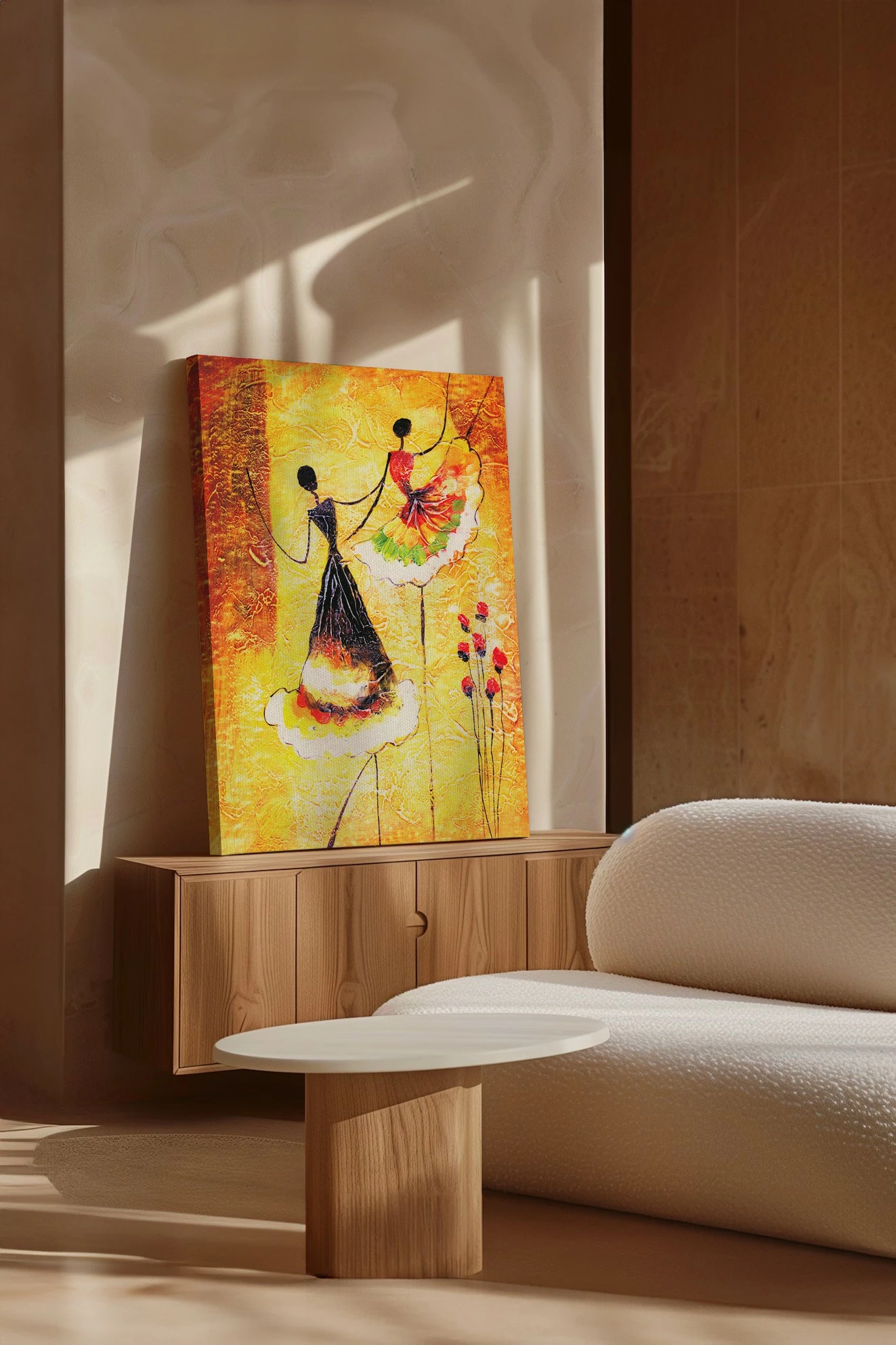 Pikturë dekorative në kanavacë, shumëngjyrëshe, Wallity, Ersyfdc280, 50x70cm