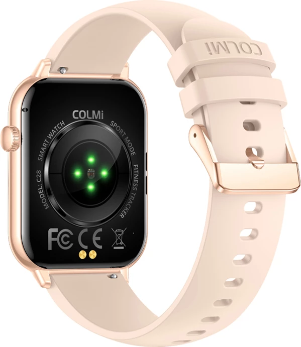 Smartwatch Colmi C28, 1.93\" AMOLED, thirrje Bluetooth, AI Da GPT, 230 mAh, Gold