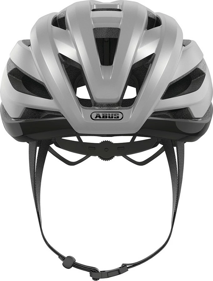 Helmetë ABUS Bordo Big 6000K/90, e bardhë dhe e zezë