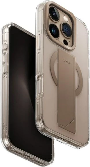 Mbështjellës UNIQ Heldro Max Magclick për iPhone 16 Pro, Gold