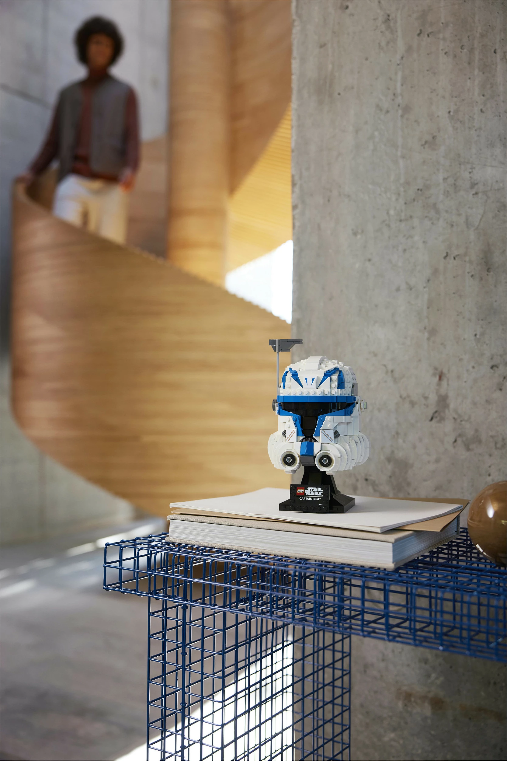Set ndërtimi LEGO Star Wars Helmetë Captain Rex, 854 copë, shumëngjyrësh