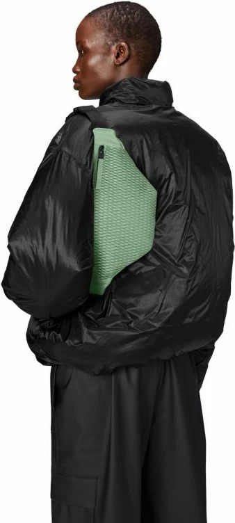 Çantë beli Rains, Mesh Mini Haze, unisex, jeshile [Madhësia: Standarde]