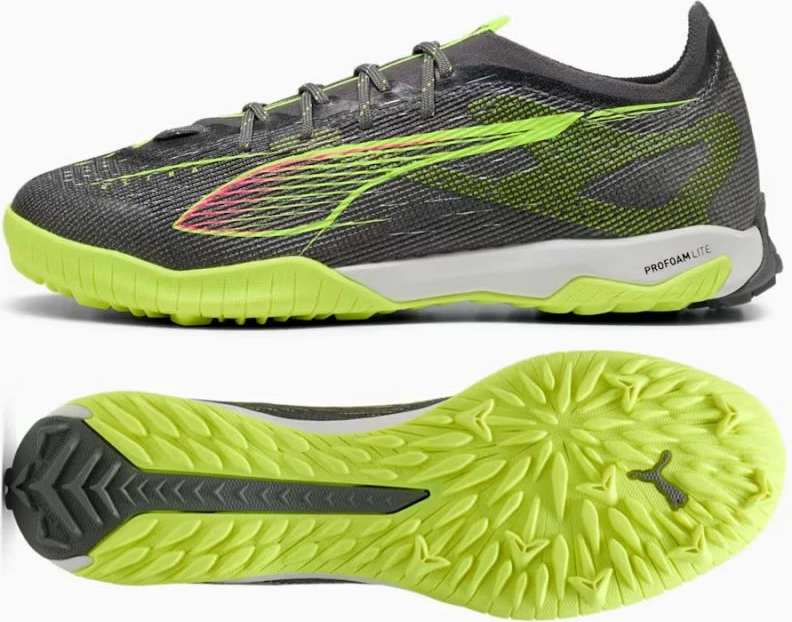 Atlete futbolli për meshkuj Puma, të hirtë