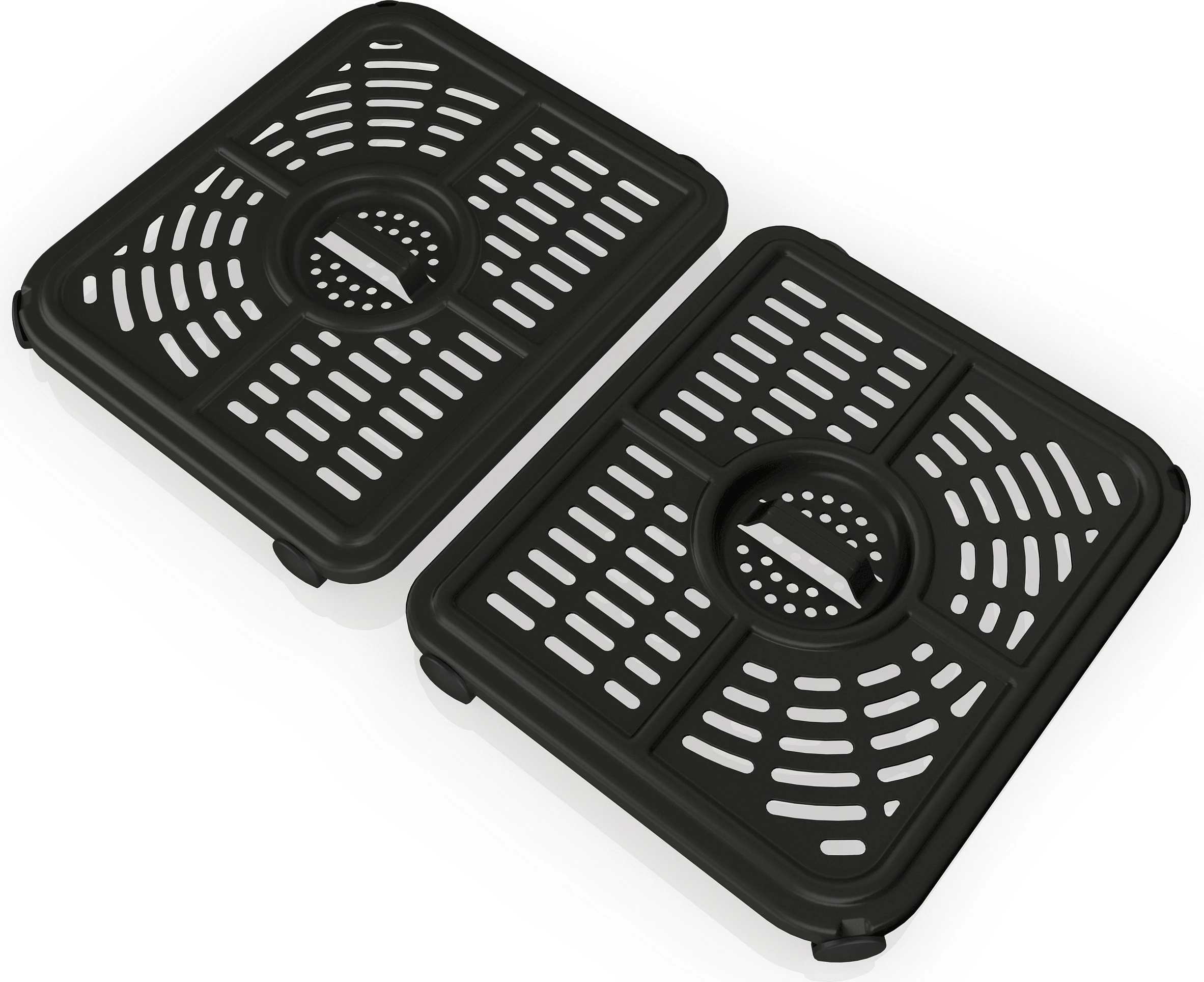 Fryer me ajër të nxehtë Ninja AF500EU, 10.4 L, 40-240 °C, 8 persona, Double, E zezë/Inox