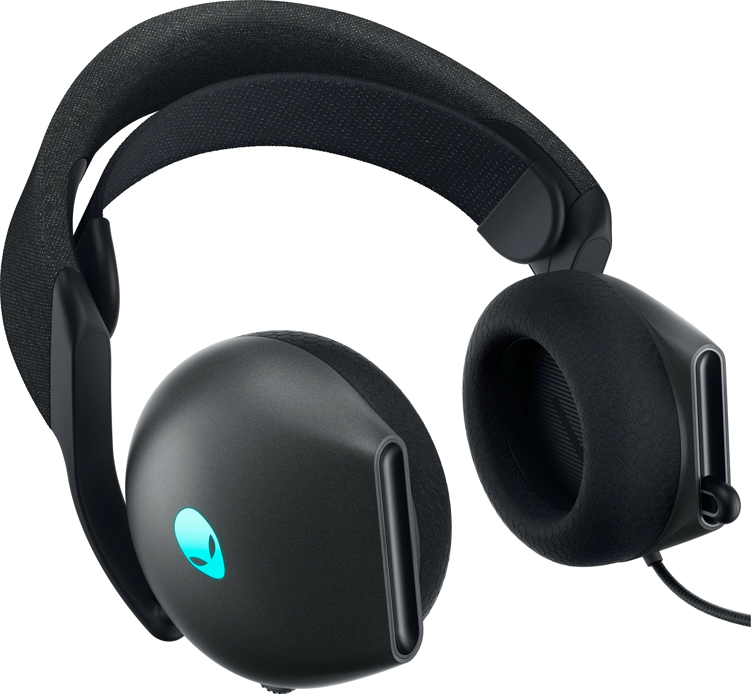 Kufje gaming Alienware Wired USB RGB 20, e zezë