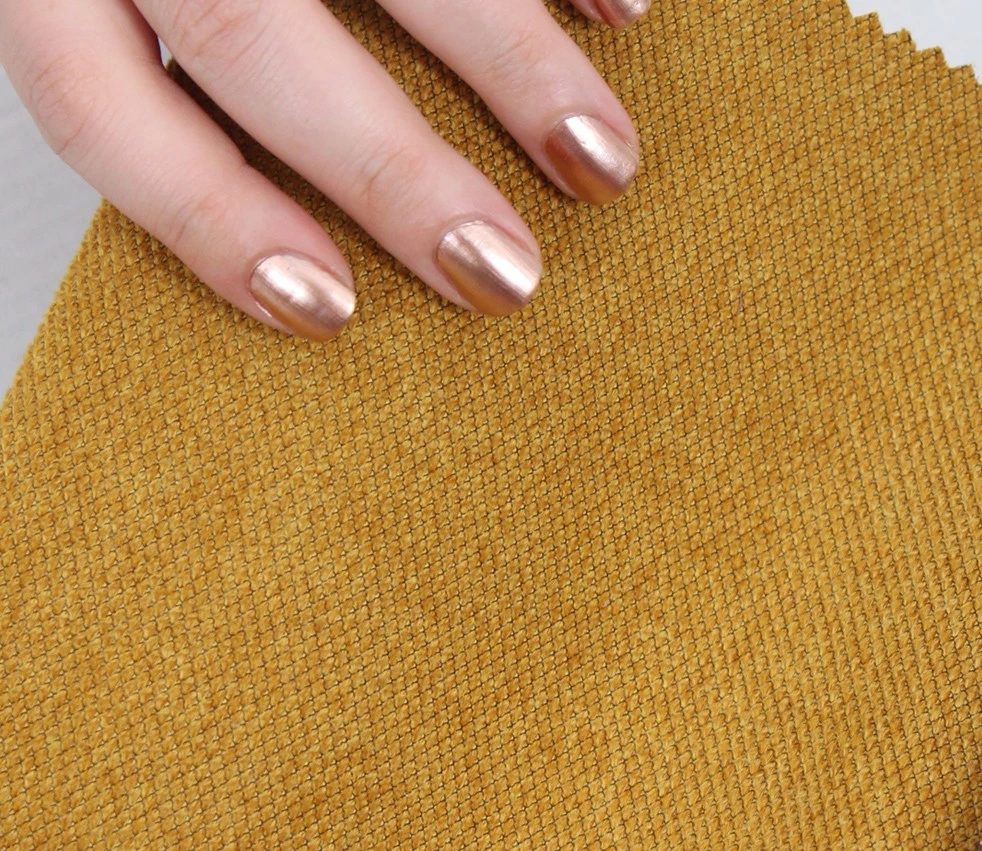 Puf Mustard Atelier del Sofa, këmbë bakri, 49