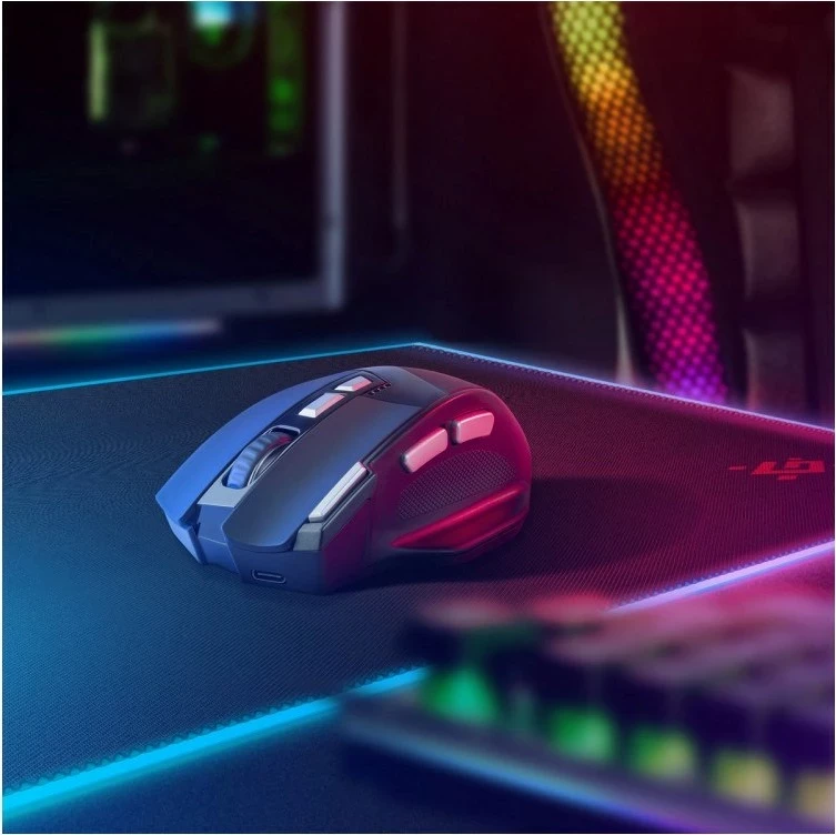 Maus Defender GM-885 Knight RF pa tela, 3200 DPI, i zi