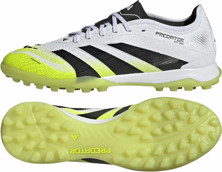 Atlete futbolli adidas për meshkuj, të bardha