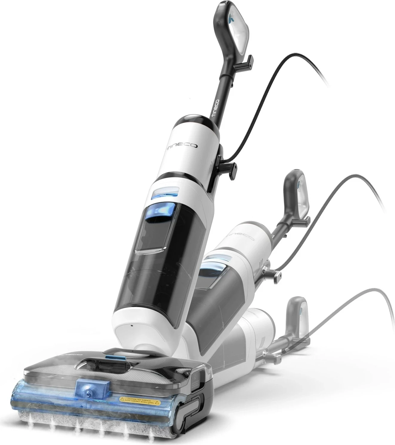 Kasë pastrimi Tineco Floor S6 Stretch Steam Plus, 1000ml, HEPA, e bardhë