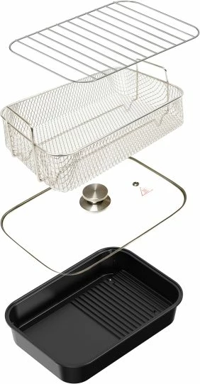 Fritezë me ajër ELIT GrillFry360 Pro 12u1
