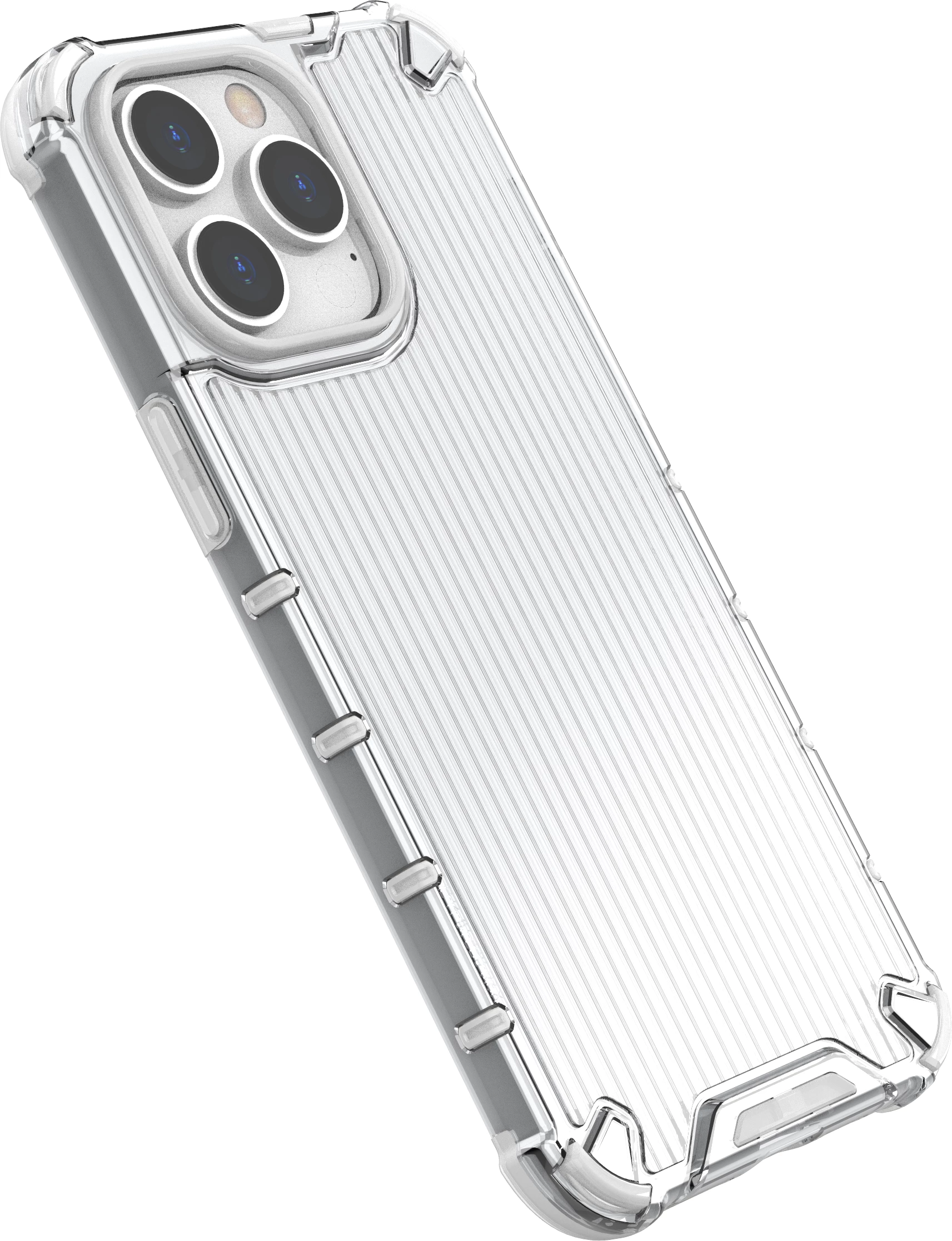 Mbështjellës Hurtel Ombre Protect Case për iPhone 13 Pro Max, rozë-kaltër